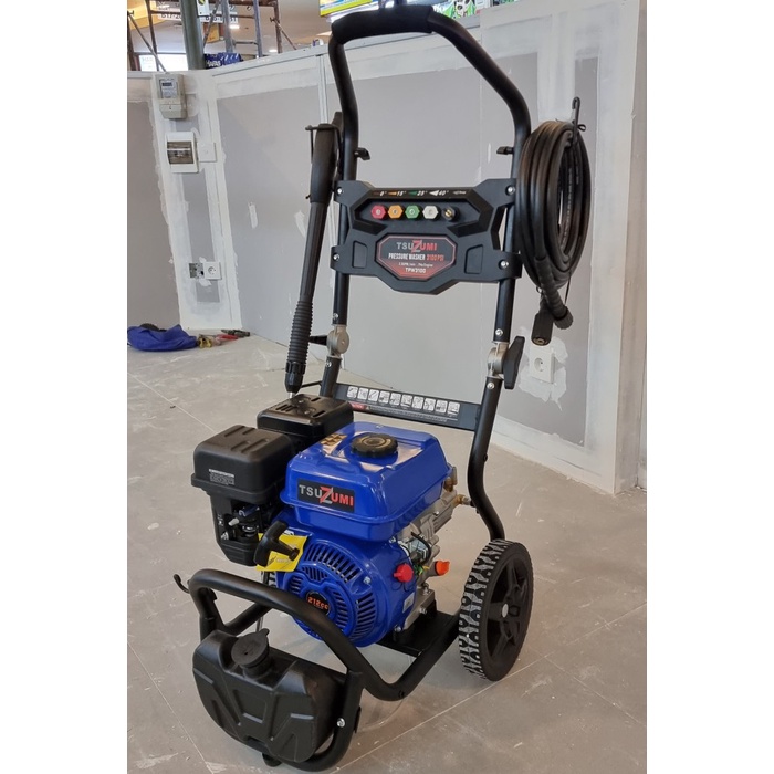 Mesin steam cuci mobil motor tekanan tinggi bensin Tsuzumi TPW3100