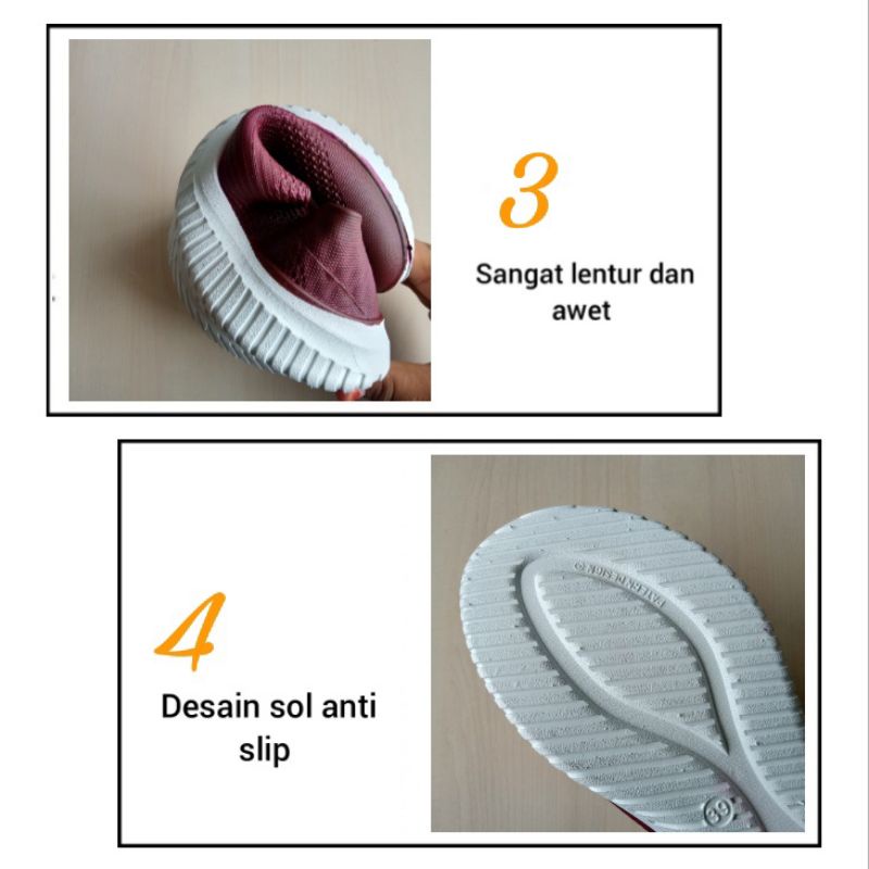 SEPATU KARET WANITA NEW ERA LB 10063 SIZE 37-40 100% ORIGINAL BY NEW ERA