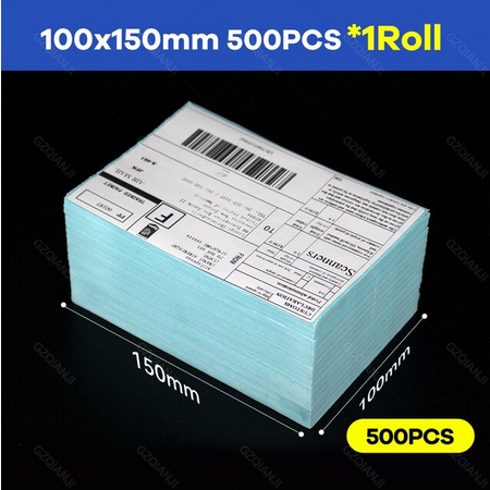 

Label Sticker Thermal 100x150 | 100x100 Barcode Roll | Label Olshop