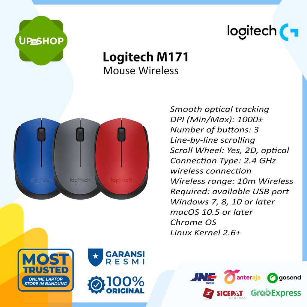 Logitech M171 Mouse Wireless