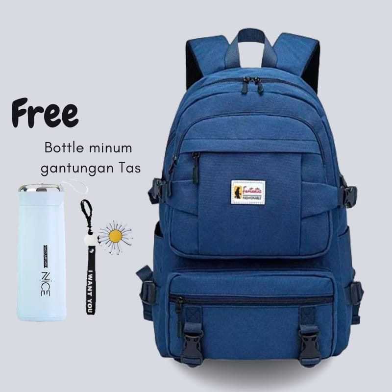 RANSEL KOREA TAS SEKOLAH ANAK RANSEL ANAK BACKPACK ANAK MURAH RANSEL ANAK MURAH TAS SEKOLAH ANAK 4.6 free Bottle minum