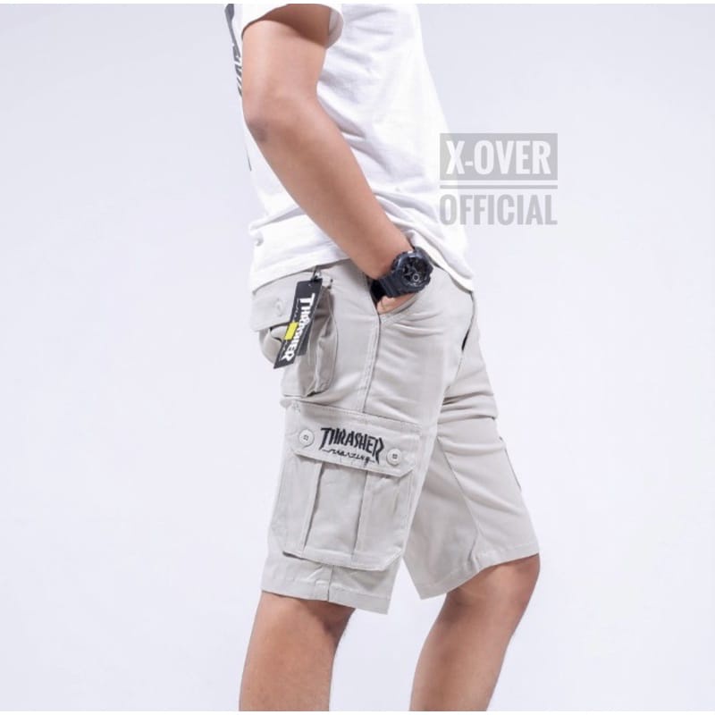 Celana cargo pendek pria premium size 27-38/celana pendek cargo terbaru murah meriah premium