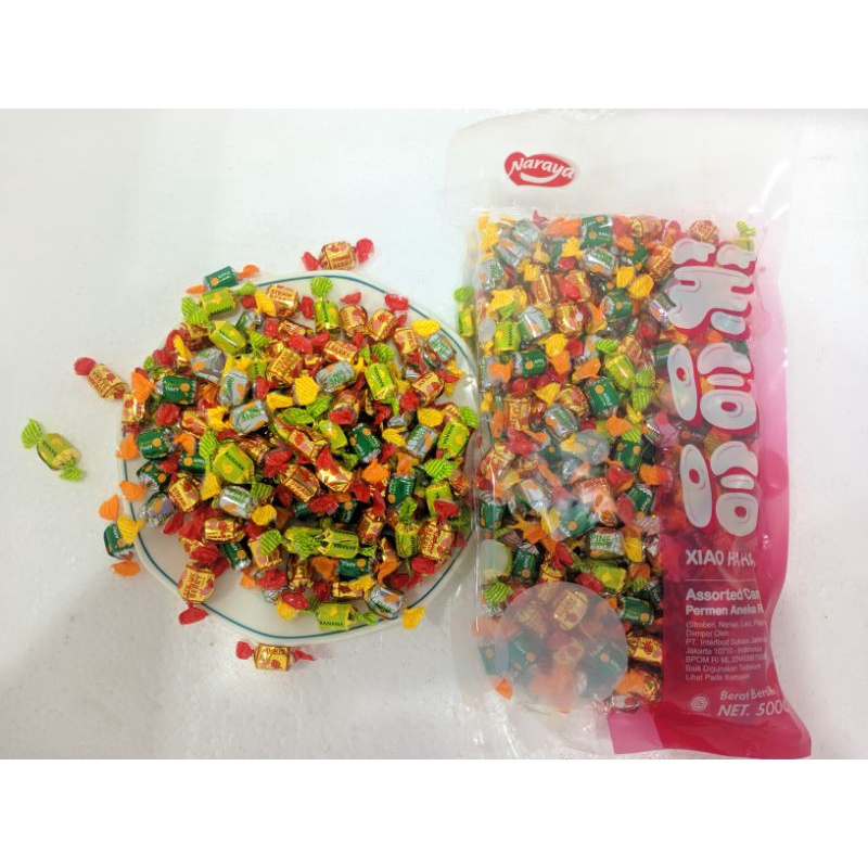 

Permen Xiao Ha Ha Assorted Candy Permen Aneka Rasa 500gr