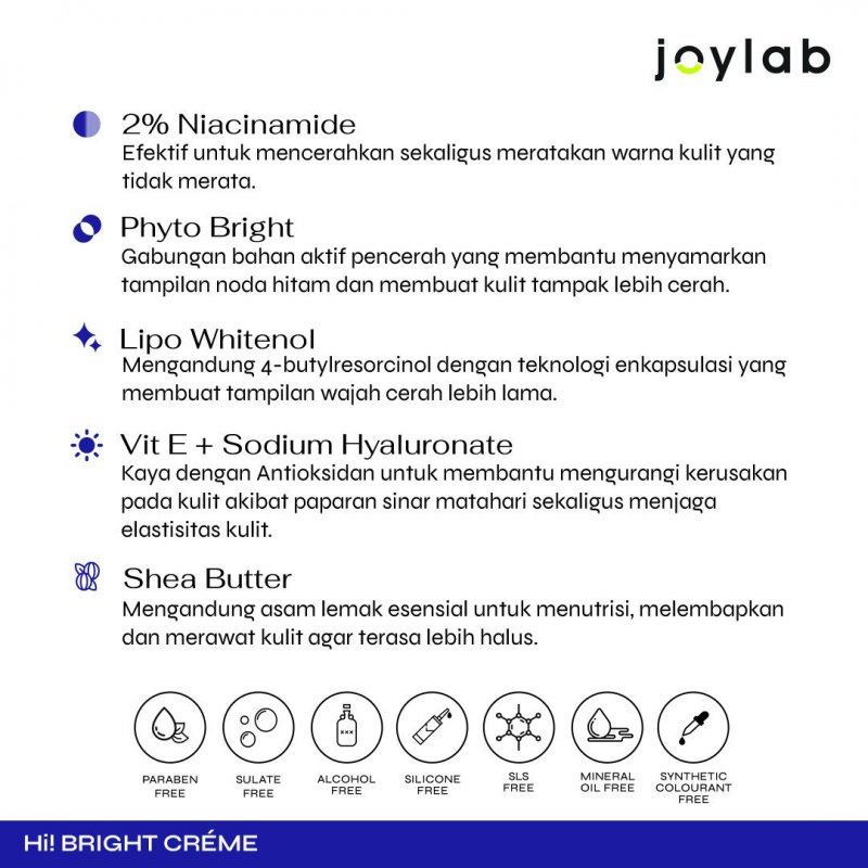 Joylab Hi! Bright Series (Creme/Eye Gel/Serum)