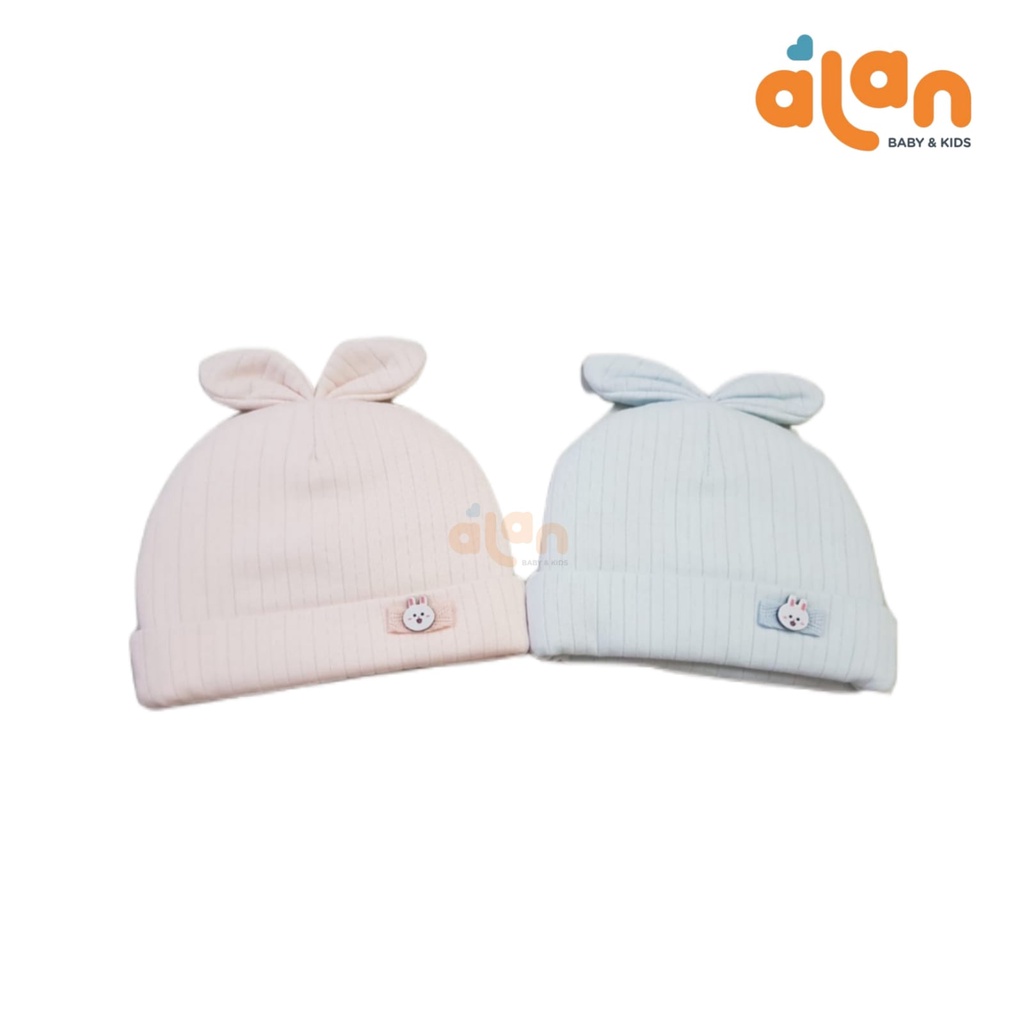 Topi Baby Tempel Tempel Pita Kelinci ( TP-BTPK ) WARNA RANDOM