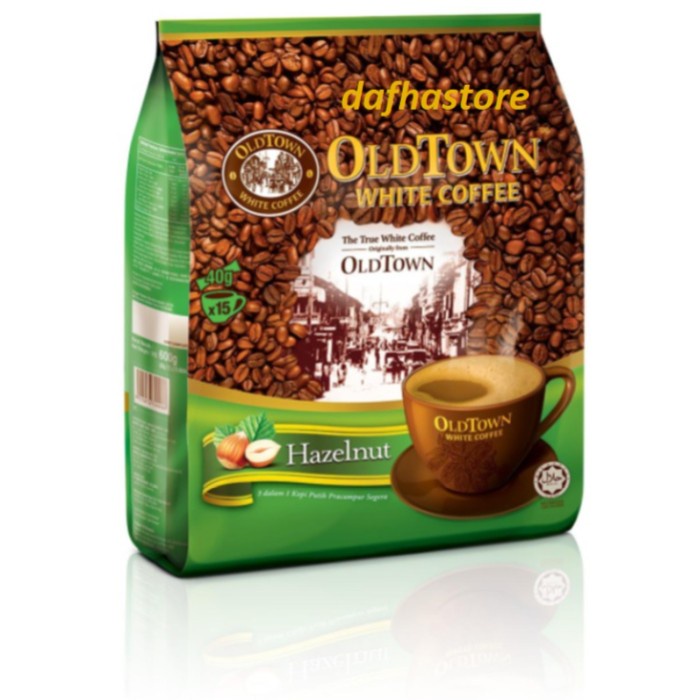 

[BISA COD] OldTown White Coffee Old Town Malaysia Hazelnut 3in1 kopi 15 sachet