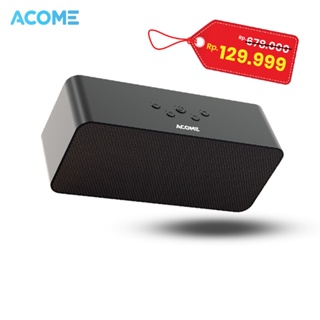 ACOME Super Bass Speaker Bluetooth 5.2 10W High Power 3 Playback Modes Garansi Resmi 1 Thn A16