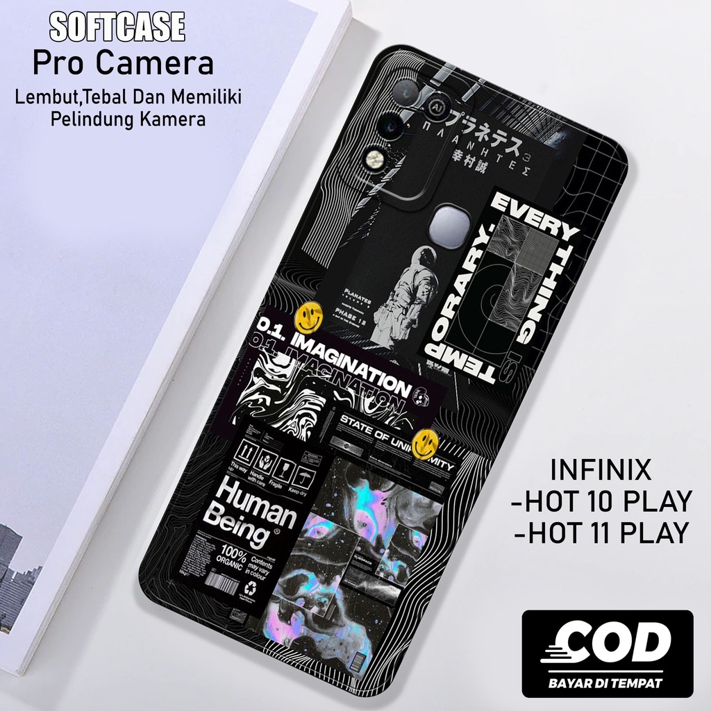 Case Hp Softcase Infinix Hot 10 Play/11 Play Case Hp Infinix Hot 10 Play/11 Play Silikon Hp Infinix 