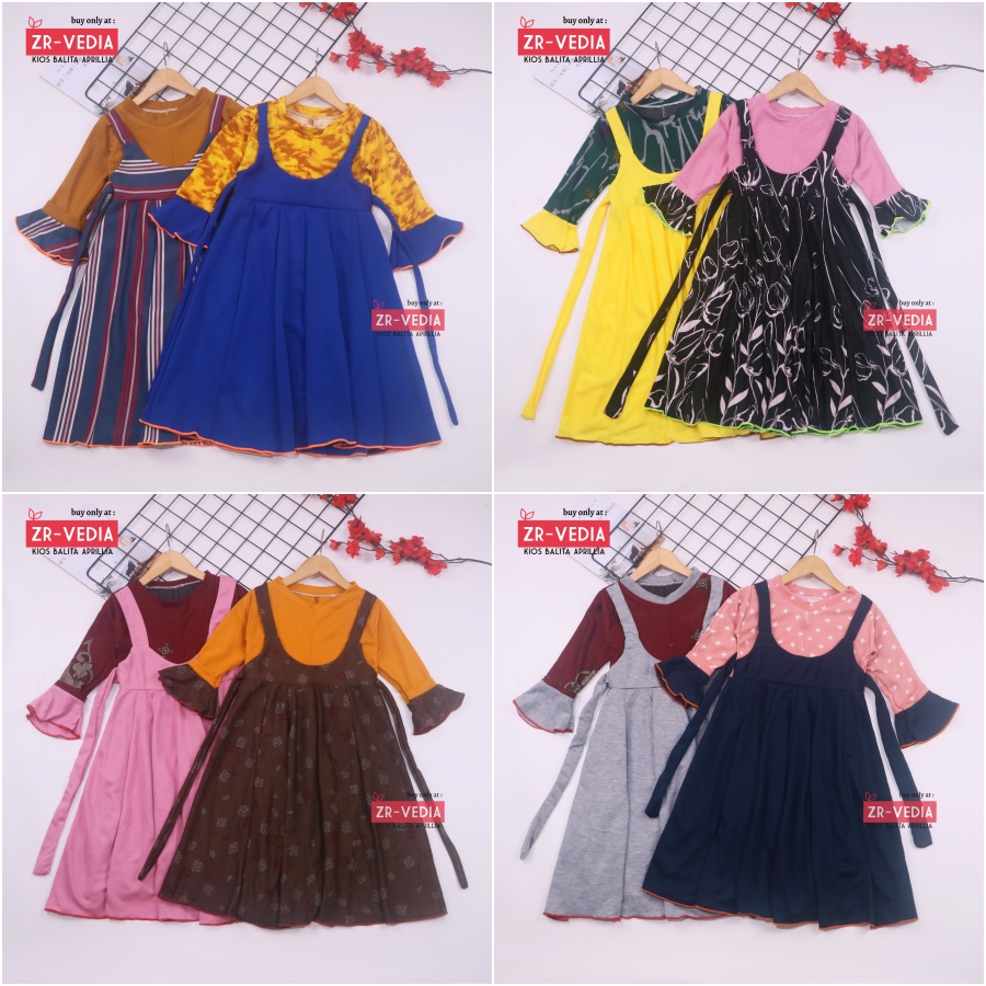 Gamis Aisyah uk 3-9 Tahun [EXPORT] Dres Ngaji Baju Anak Perempuan Murah Gamis Lebaran Panjang Adem Kiosbalitaaprillia