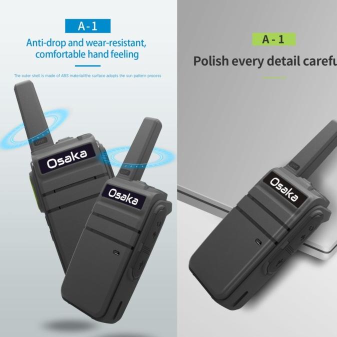 HT OSAKA A1 HANDYTALKIE MINI / WALKIE TALKIE