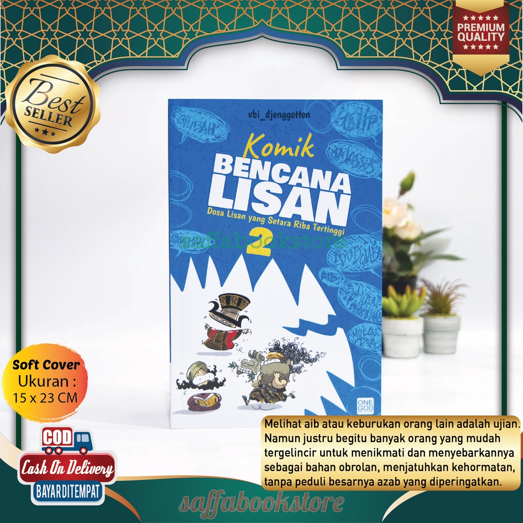 Komik Islami Komik Bencana Lisan Jilid 2 - Vbi Djenggotten One God Dosa Dosa Lisan Yang Dilarang Nab