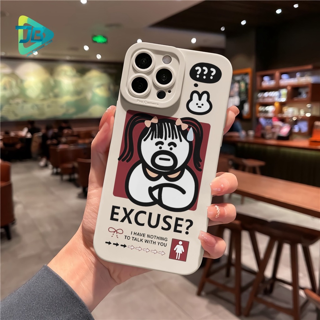 CUSTOM CASE SOFTCASE SILIKON PROCAMERA EXCUSE CUSTOM XIAOMI REDMI 6A 8 8A PRO 9 9A 9C 10A NOTE 8 9 10 10S POCO M3 M4 JB7153