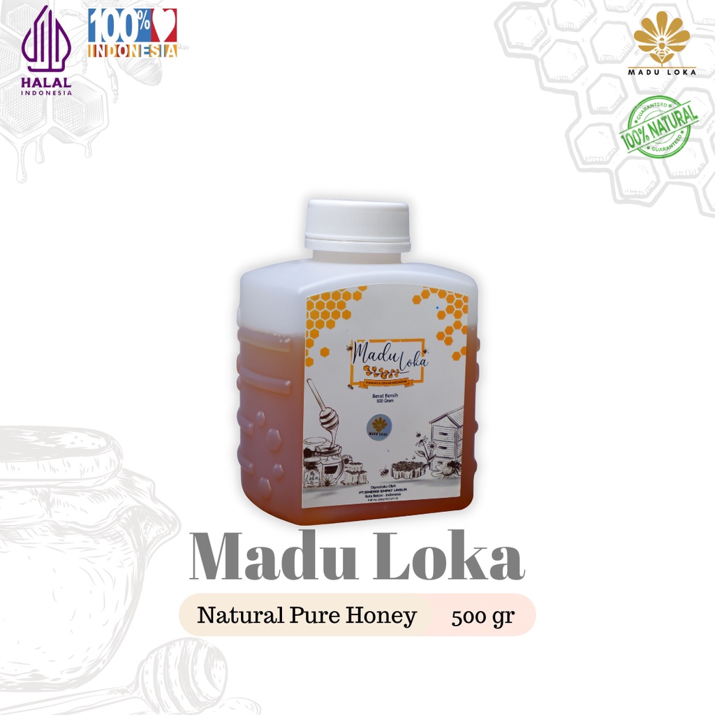 

Madu Murni Asli- Madu Loka 500 Gram (Manis) - Naturan Raw Honney