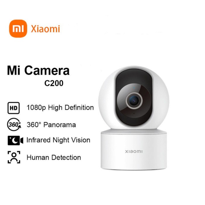 XIAOMI MI Home Smart Camera C200 IPcam 1080P 360 Night Vision Resmi