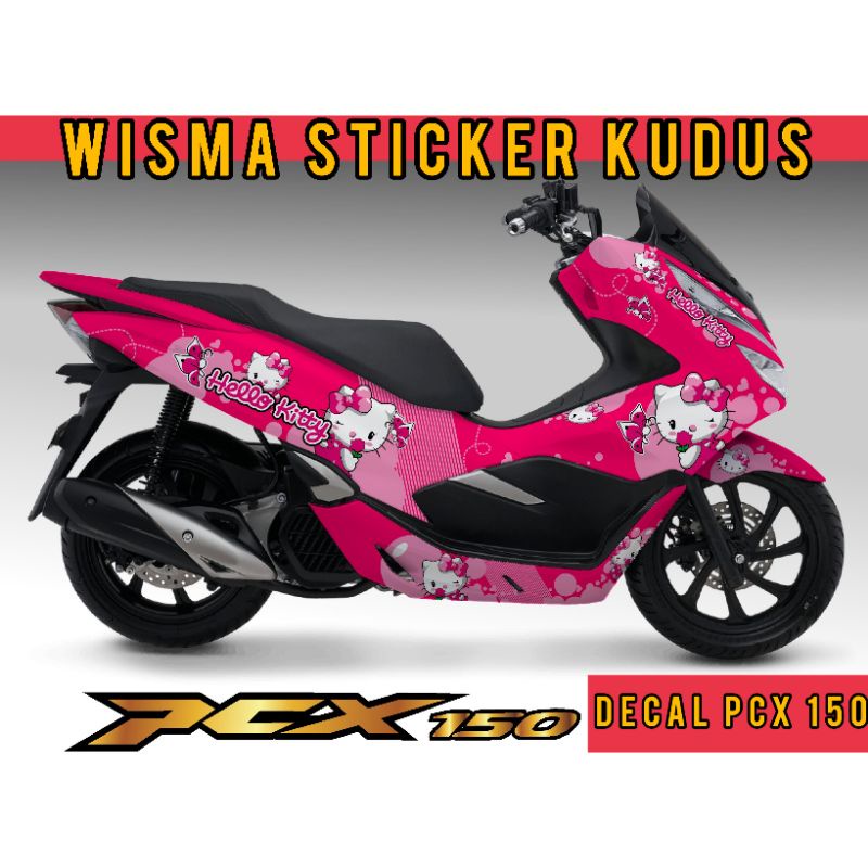 Stiker Decal Pcx 150 Hello Kitty / Stiker Decal Pcx 150 / Stiker Pcx 150 Hello Kitty