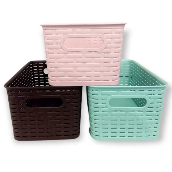 Keranjang Serbaguna Tri J Estetik / Storage box Multifungsi