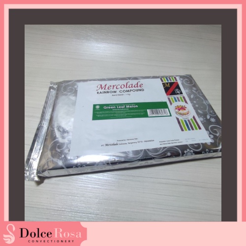 

Coklat Mercolade Rainbow 1 kg Green Leaf Melon