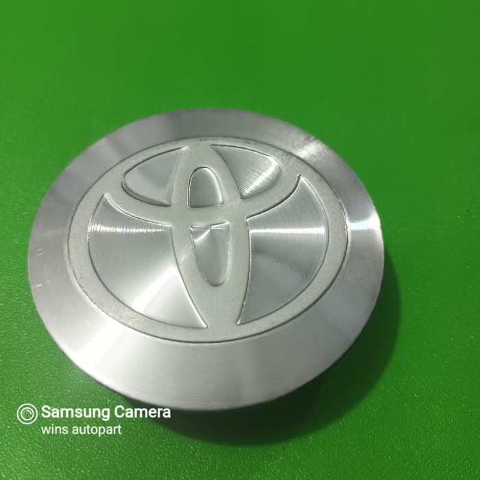 Original Dop Roda Tutup Velg Kijang Kapsul Lgx Krista Alumunium Chrome #Bergaransi