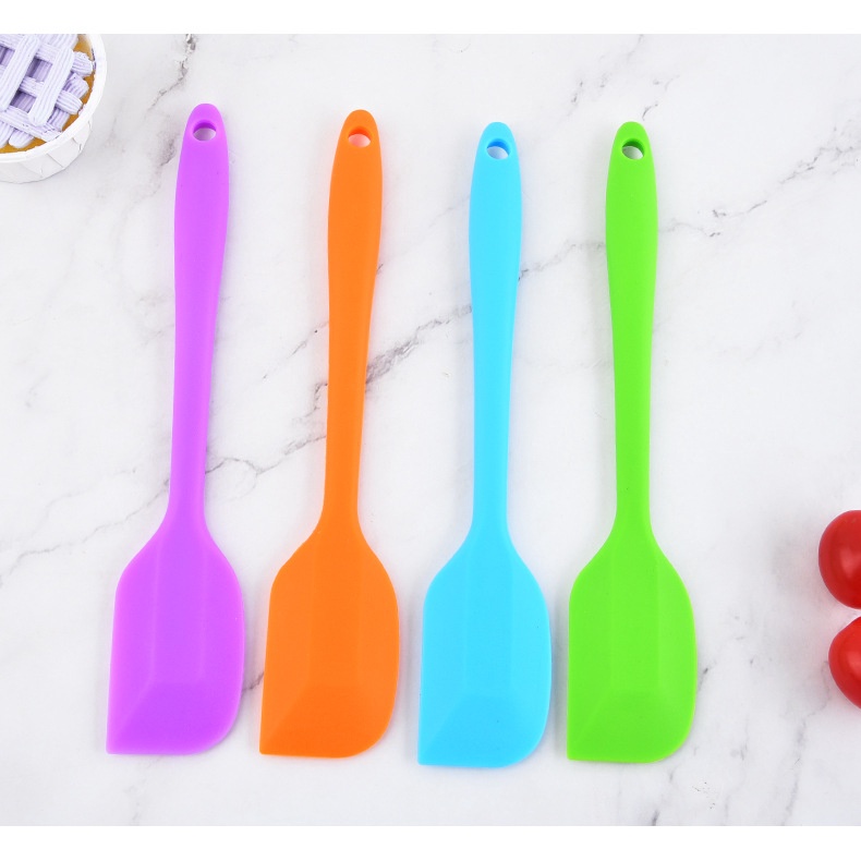 Tmall88 Spatula Silicon Tahan panas Ukuran Besar / Spatula Silikon Tahan Panas / Spatula Masak / Spatula Kue Real Pict