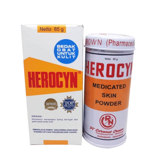 Bedak Herocyn / Bedak Tabur / Bedak Gatal Herocyn 80gr