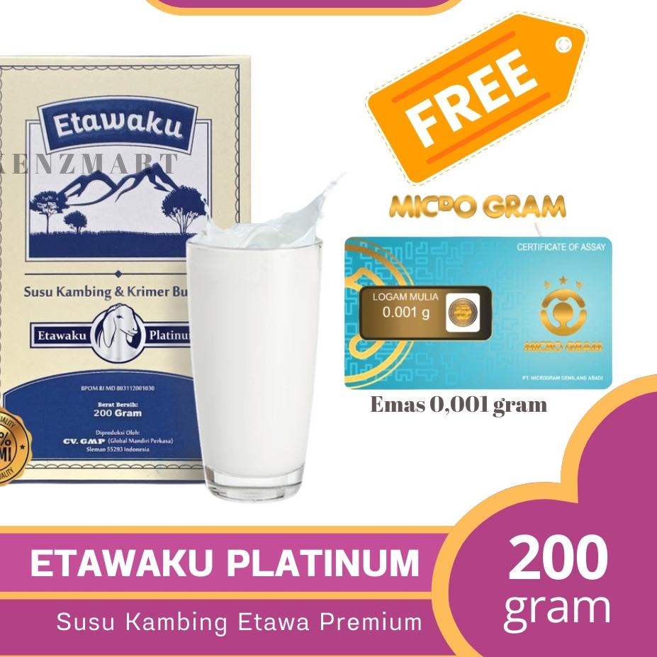 

Promo | KI3 | ETAWAKU PLATINUM - SUSU KAMBING ETAWA & KRIMER NABATI BUBUK 200 gr / SUSU KUALITAS PREMIUM LOW SUGAR