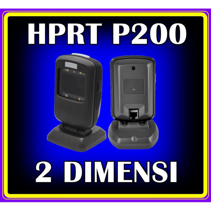SCANNER BARCODE HPRT P200 / P-200 IMAGER 1D & 2D SCAN QR CODE ( USB )