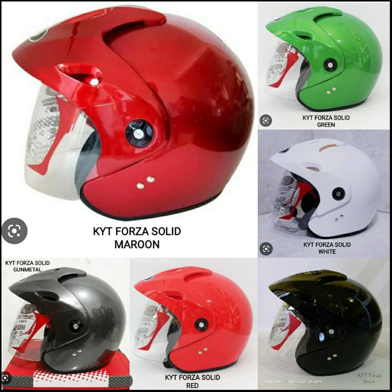 Helm KYT Forza Solid Original