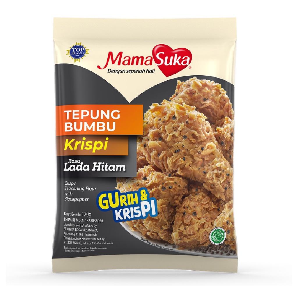 

tepung krispi lada hitam mamasuka 170