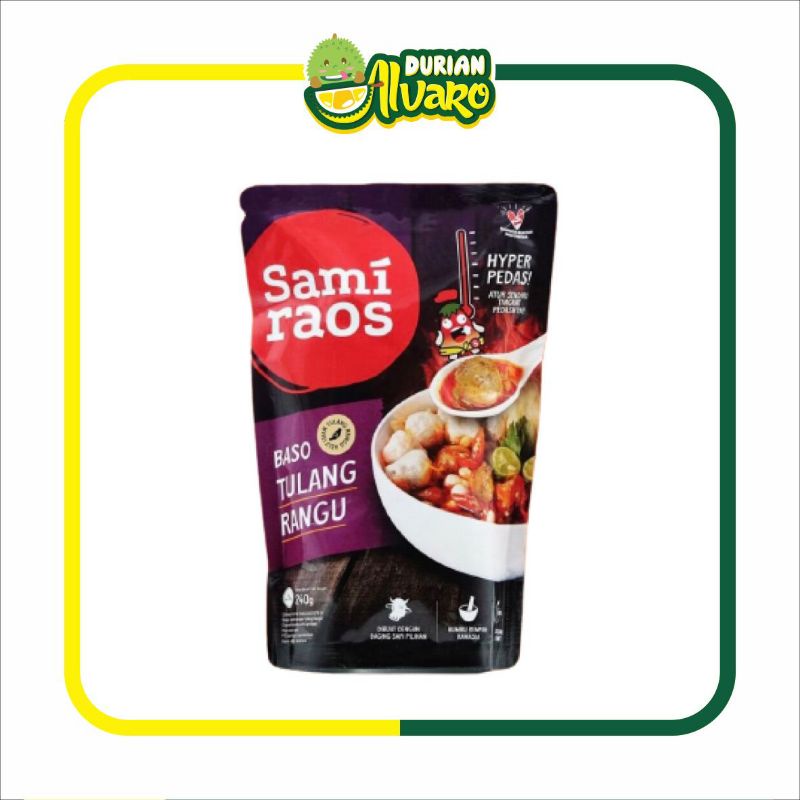 

Baso Tulang Rangu Sami Raos