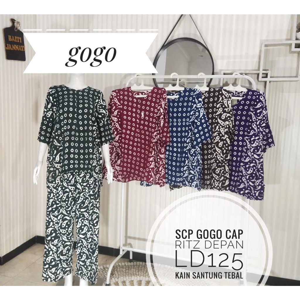 Setelan CP Batik Cap Jumbo