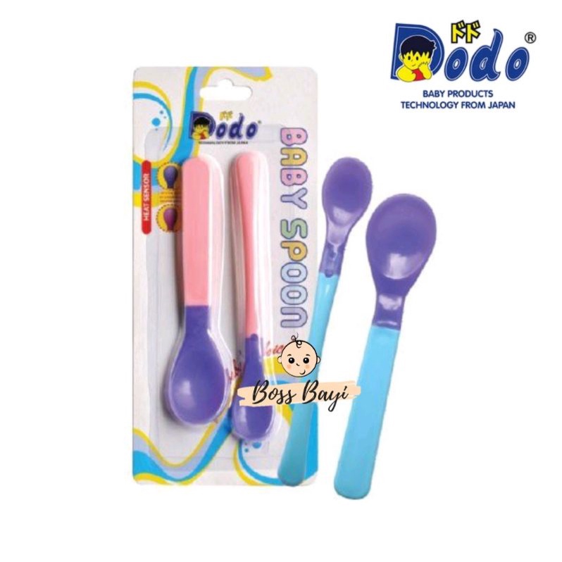 DODO-Baby Spoon with Heat Sensor / Sendok Bayi Sensor Panas DAC030