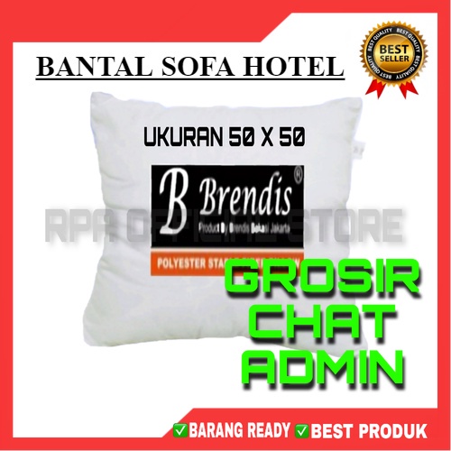 BANTAL SOFA/BANTAL KURSI/SILIKON BRENDIS ORIGINAL LEMBUT EMPUK