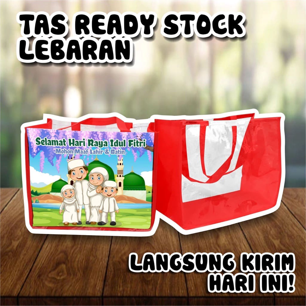 

Tas Hampers Lebaran Idul Fitri Mika Jumbo Ready Stock Ukuran 30 x 13 X 25 - Bahan Tebal