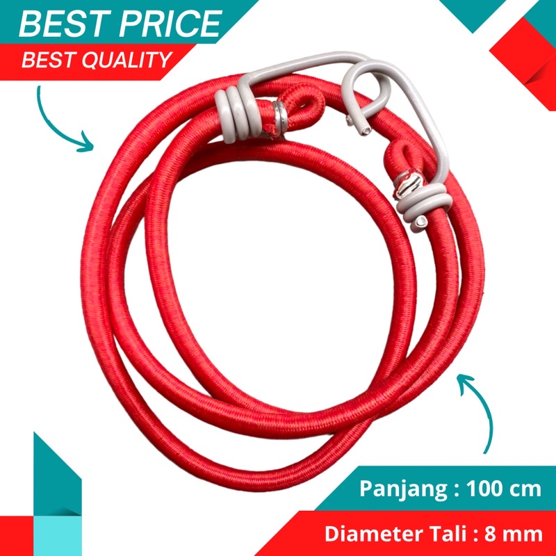 Tali Karet Bagasi Motor Tali Bagasi Motror Pengikat Barang Premium Quality