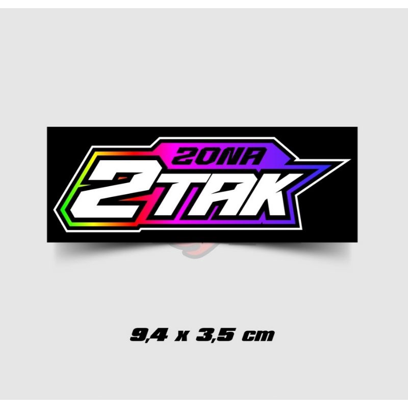 stiker racing kata kata vynil