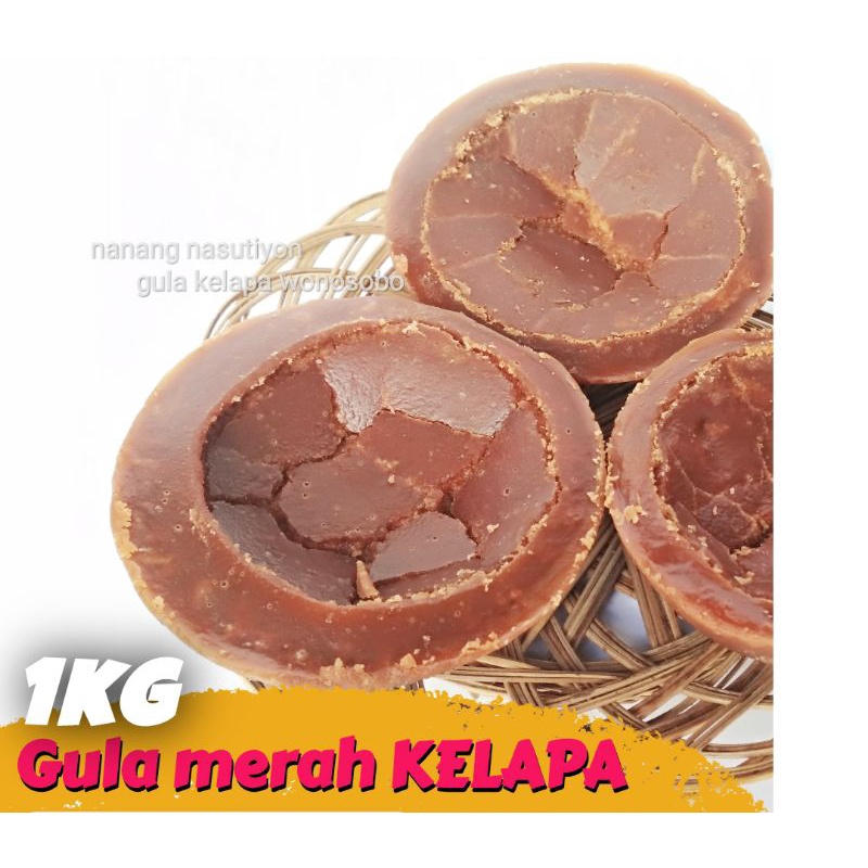 

Gula merah batok nira kelapa asli wonosobo