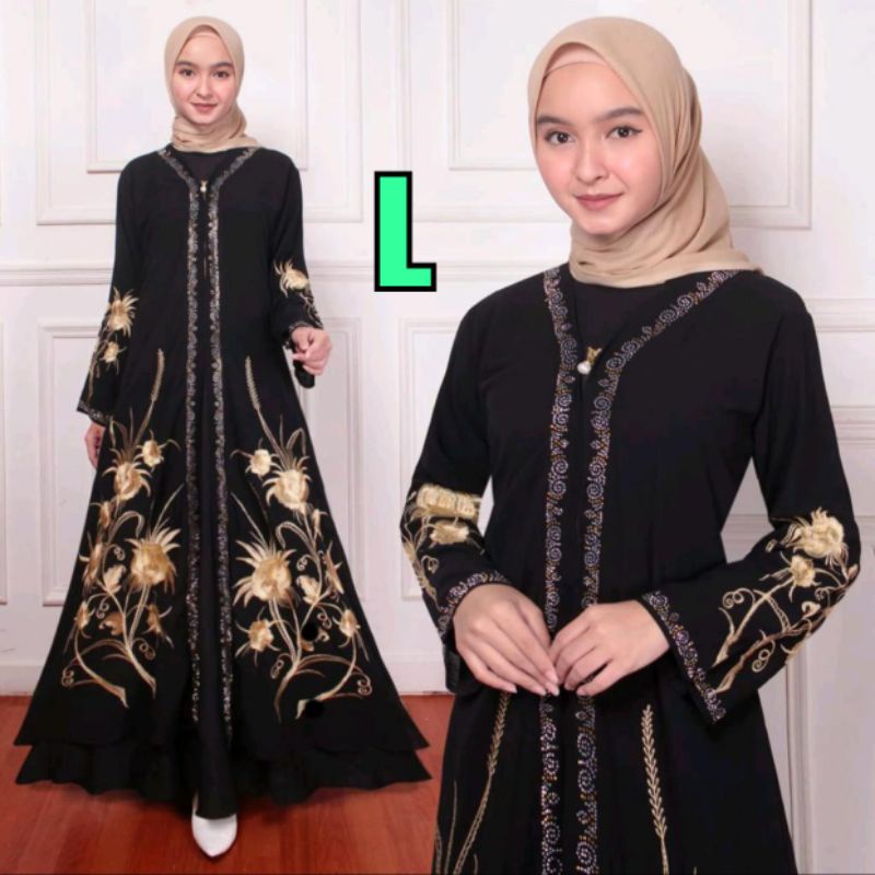 abaya | gamis abaya | Abaya | Abaya mewah | abaya lebaran