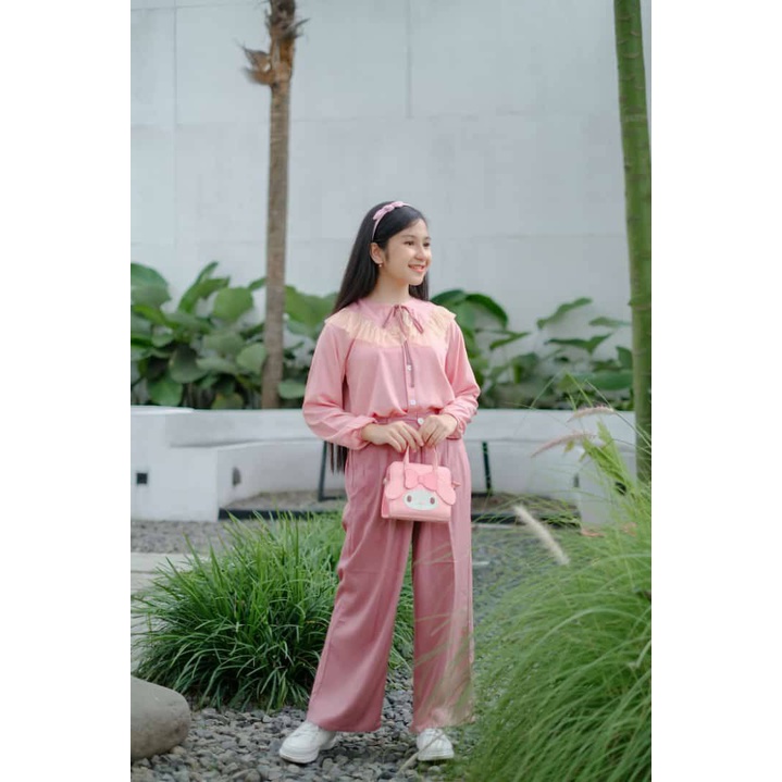 Catlyn Blouse Set Longpant