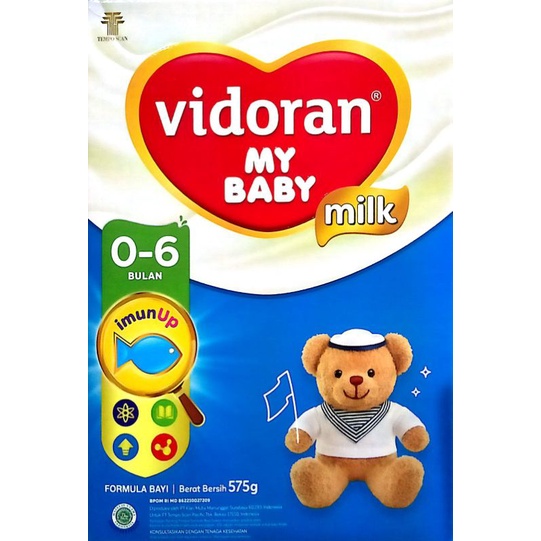 Susu Vidoran My Baby 0-6 atau 6-12 bulan 550g