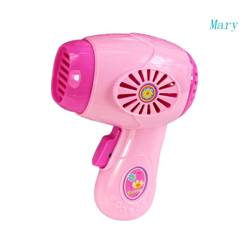 Mary Anak Kid Boy Girl Mini Alat Listrik Dapur Pengering Rambut Mainan Set Dini