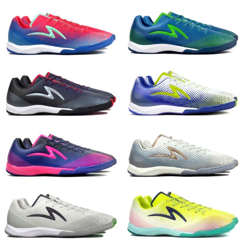 Sepatu Futsal Specs Accelerator LS OMEGA IN - Strong Blue Blue Saphire Black Virtual Blue Violite Li