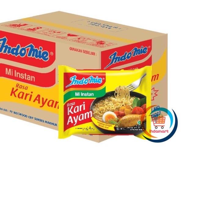 

☝ Indomie Kari Ayam 1 Dus 72 gram Isi 40 pcs ❄