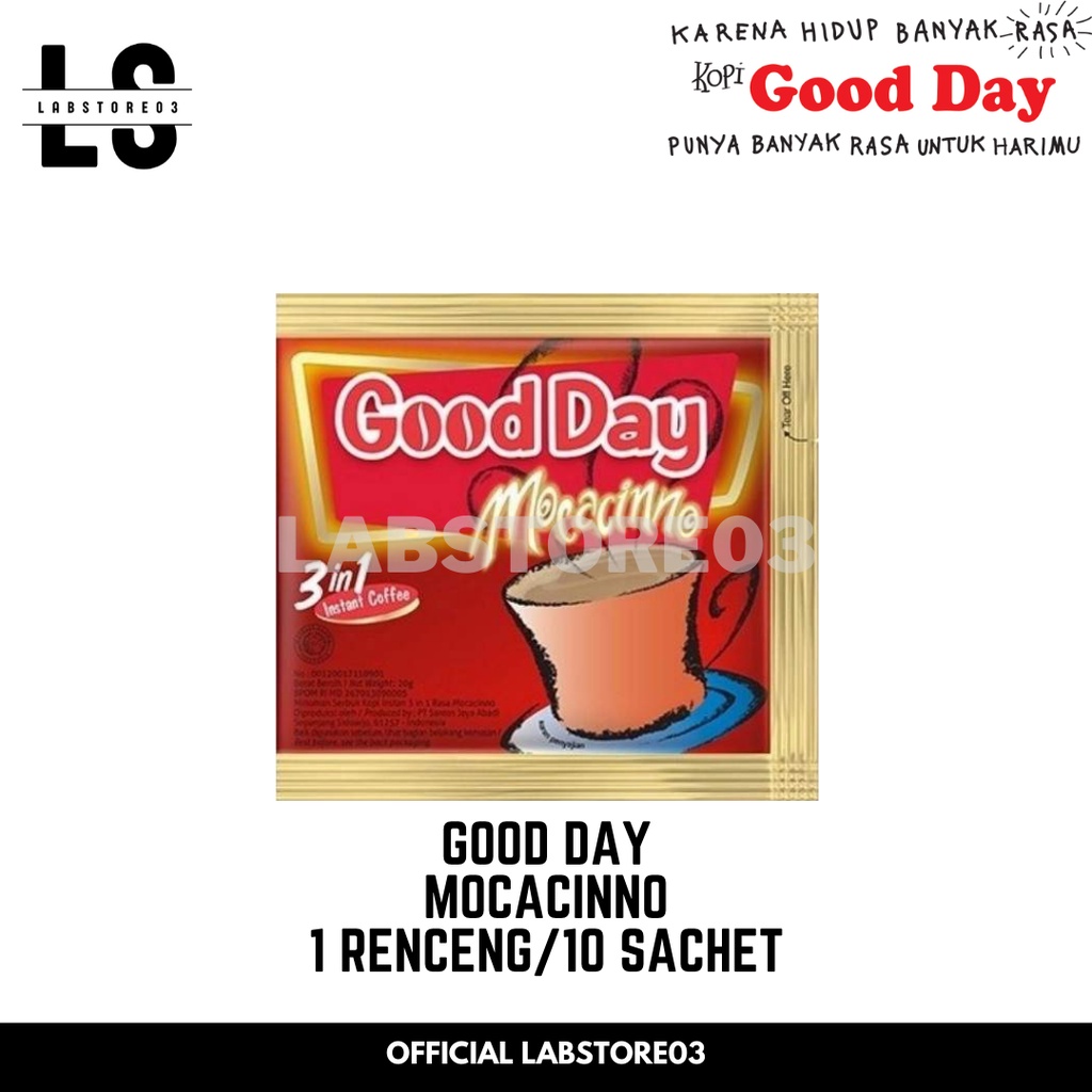 

Good Day Mocacinno 10 Sachet