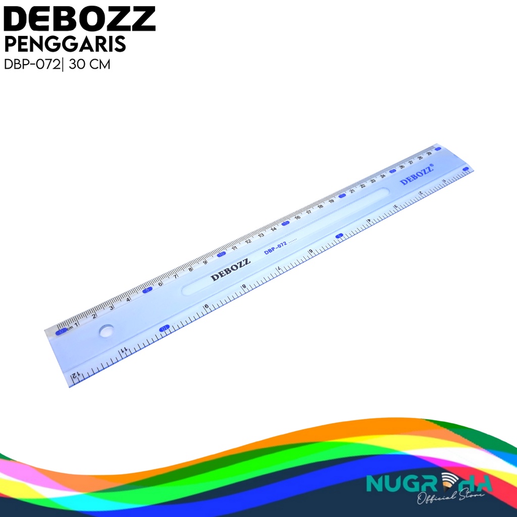 

Penggaris Mika Debozz 30 cm DBP-072