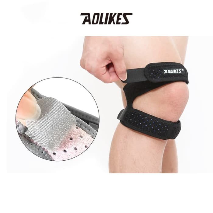 (COD) AOLIKES 7928 Knee Support Pad Pelindung Lutut Deker SILICONE