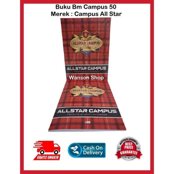 

Buku Tulis Bm Campus Boxy 50