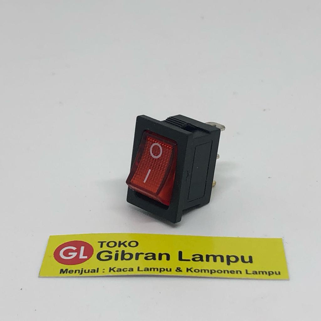 Saklar Power Kecil Plus Lampu