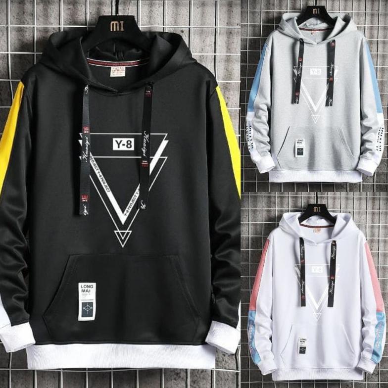 jaket sweater hoodie cowok Y-8 RKNOU7954