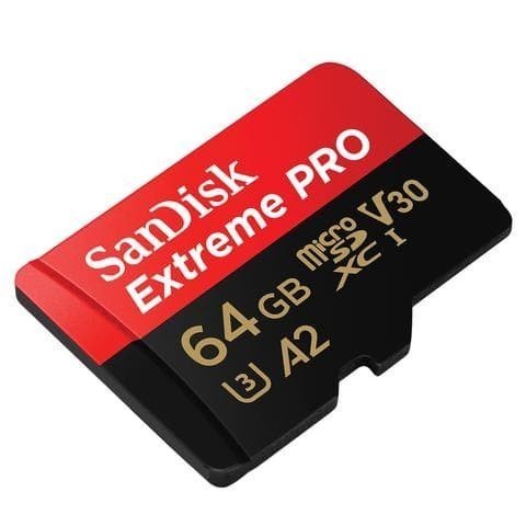 MICRO SD MICROSD SANDISK EXTREME PRO MEMORY UHS-I 64 GB 200MBPS