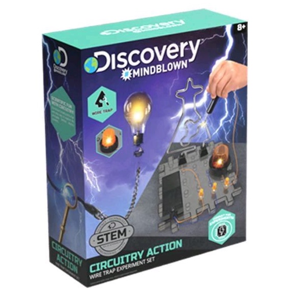 Discovery Mindblown Toy Circuitry Action Experiment Wire Trap